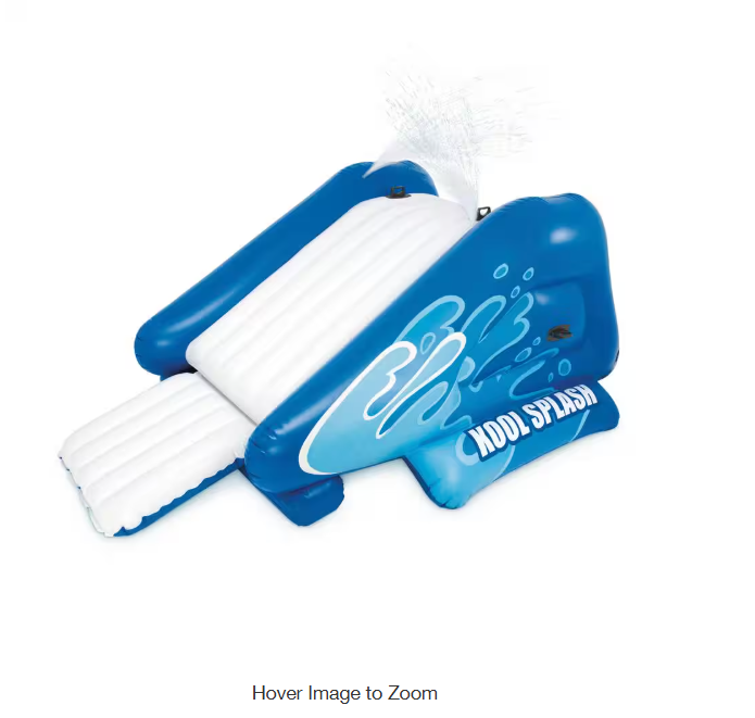 Blue Vinyl Inflatable Swimming Pool Water Slide and Repair Kit, Blue (2-Pack)