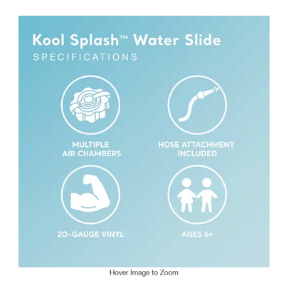 Blue Vinyl Inflatable Swimming Pool Water Slide and Repair Kit, Blue (2-Pack)