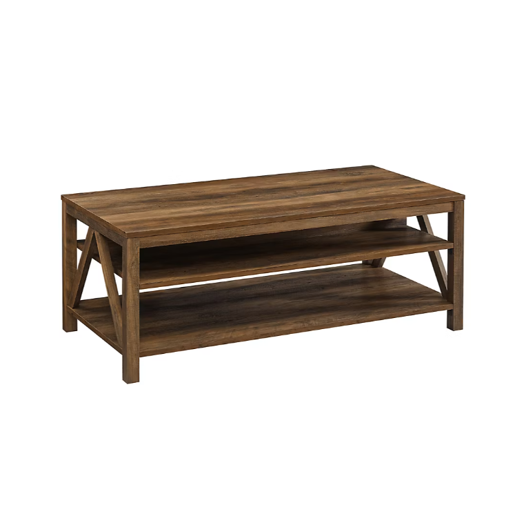 48" Modern Farmhouse A-Frame Coffee Table