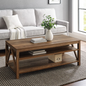 48" Modern Farmhouse A-Frame Coffee Table