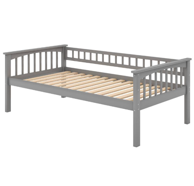 Twin Size Wood Bunk Bed with 2-Drawers