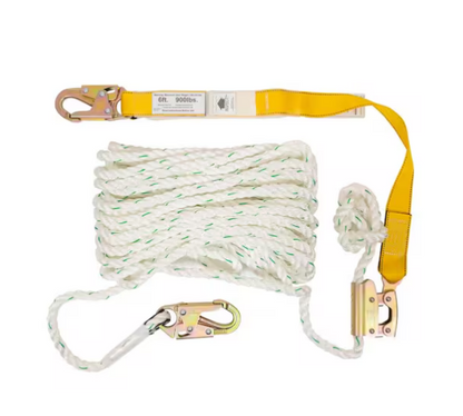 Fall Protection Roofing Safety System Compliance Kit