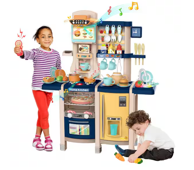 Pretend Play Cook Toys with Lights and Sounds