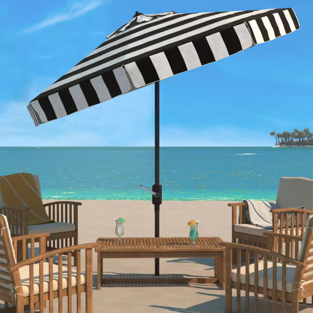 Elsa 11 ft. Aluminum Market Tilt Patio Umbrella
