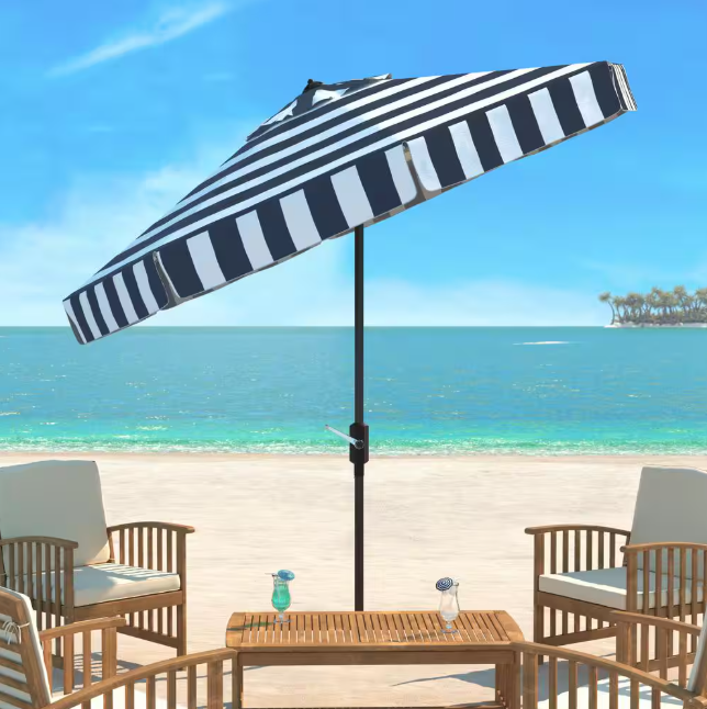 Elsa 11 ft. Aluminum Market Tilt Patio Umbrella
