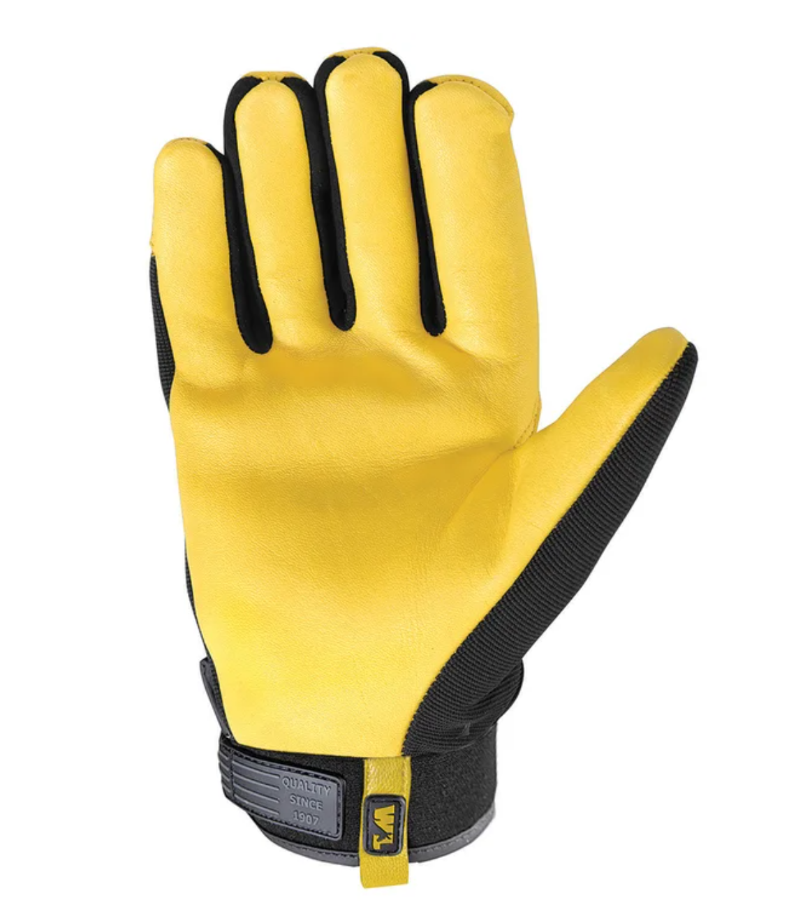 Wells Lamont Men's HydraHyde Leather Work Gloves, 6-pair