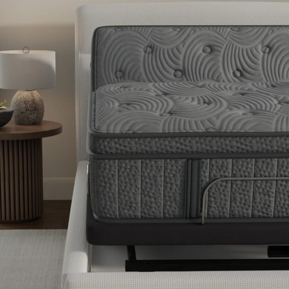 Sleep Science Solara 14" Hybrid Euro Top Memory Foam Mattress with Adjustable Base