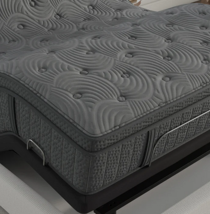 Sleep Science Solara 14" Hybrid Euro Top Memory Foam Mattress with Adjustable Base