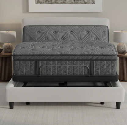 Sleep Science Solara 14" Hybrid Euro Top Memory Foam Mattress with Adjustable Base