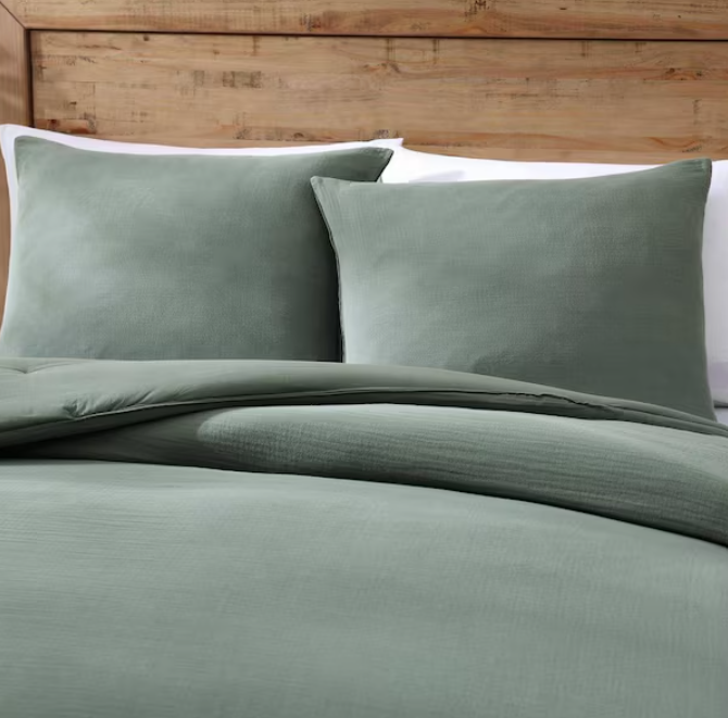 Tommy Bahama Paradisio 3-Piece Green Jungle Cotton Comforter Set