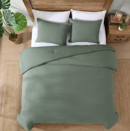 Tommy Bahama Paradisio 3-Piece Green Jungle Cotton Comforter Set
