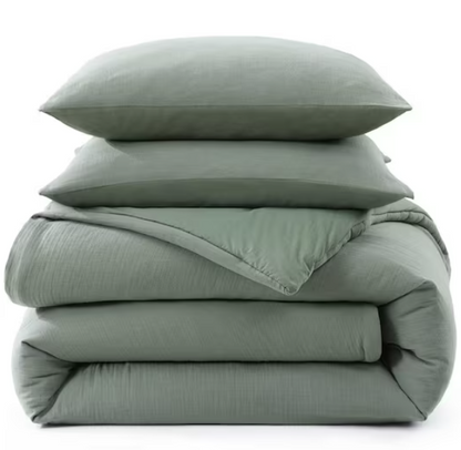 Tommy Bahama Paradisio 3-Piece Green Jungle Cotton Comforter Set