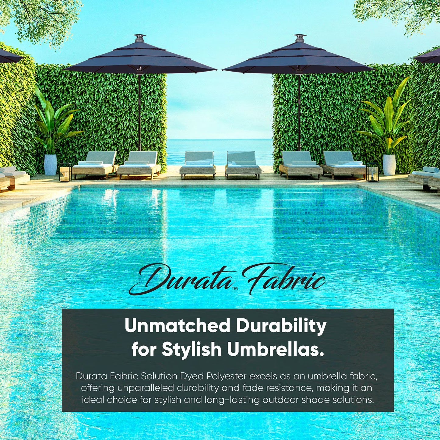 Smart Umbrella with Remote  - Above Height 2 Series 11'