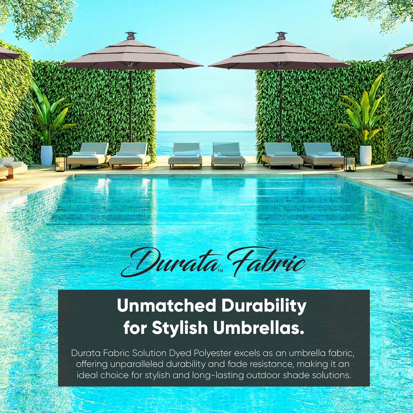 Smart Umbrella with Remote  - Above Height 2 Series 11'