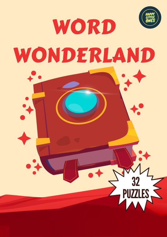 Word Wonderland: 32 Puzzles!