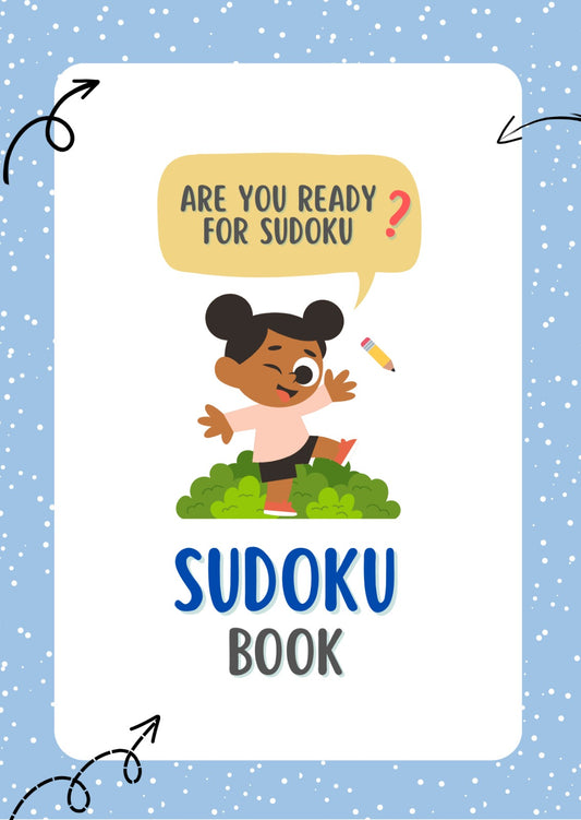 Sudoku Book For Kids!