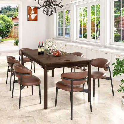 Wood Poker Table Convertible Gaming Table for 4-6 Players with Removable Tops