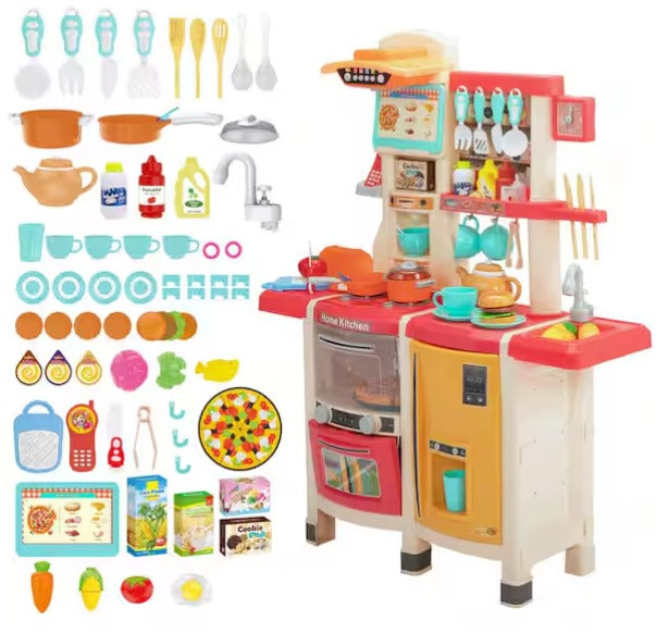 Kids Kitchen Playset, Pink