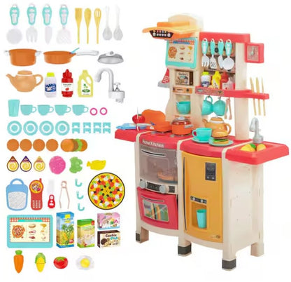 Kids Kitchen Playset, Pink