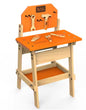 Black and Decker Kids Workbench and 6-Piece Wooden Tool Set