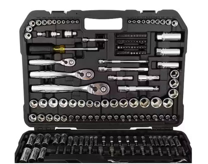 Drive Polished Chrome Mechanics Tool Set (200-Piece)