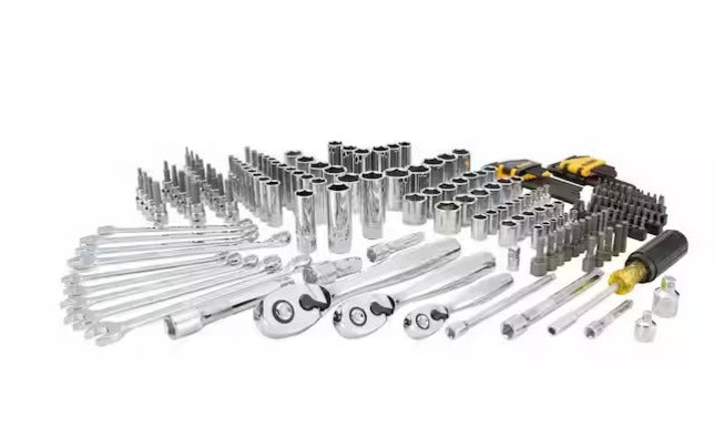 Drive Polished Chrome Mechanics Tool Set (200-Piece)