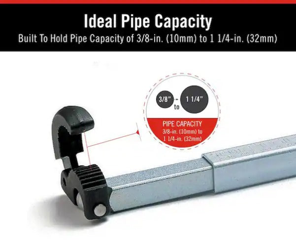 Fold Over Telescoping Basin Pipe Wrench