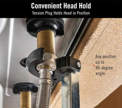 Fold Over Telescoping Basin Pipe Wrench