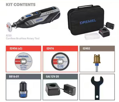 12V Lithium-Ion Cordless Brushless Rotary Tool Kit