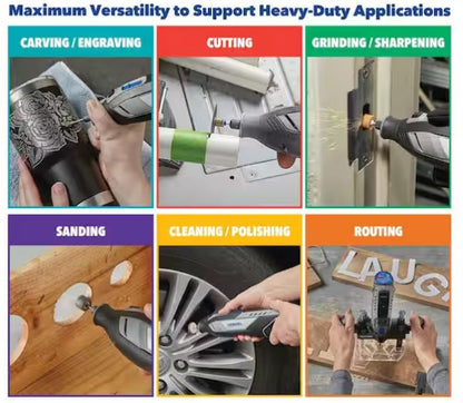 12V Lithium-Ion Cordless Brushless Rotary Tool Kit