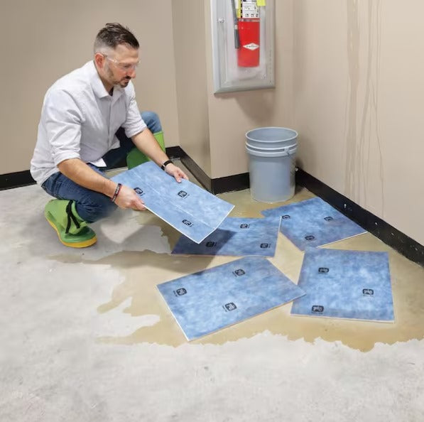 Water Absorbent Mat-Reusable Pads (20-Pack)