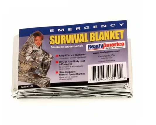Emergency Survival Blankets (25-Pack)