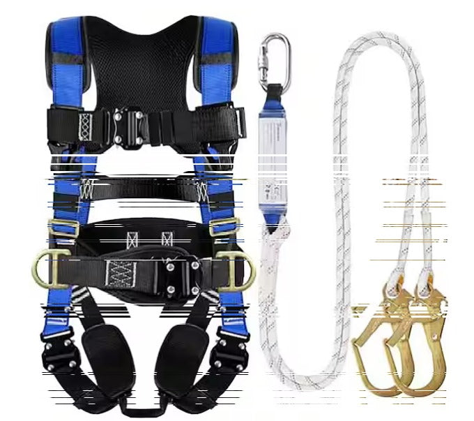 Full Body Safety Harness Fall Protection Kit
