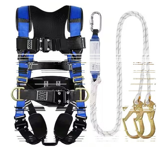 Full Body Safety Harness Fall Protection Kit