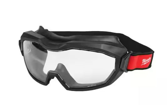 Clear Dual Coat Len's Vented Goggles