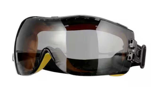 Safety Goggle Concealer with Smoke Anti-Fog Lens