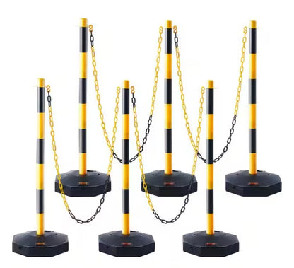 Traffic Safety Delineator Barrier with Base