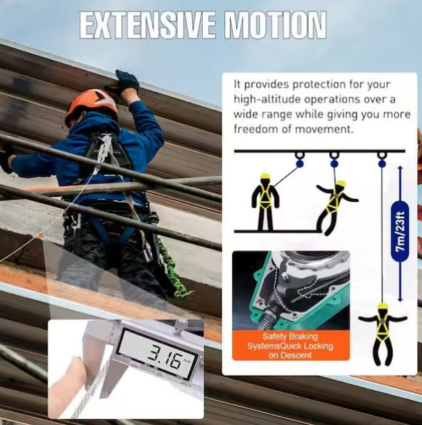 Safety Harness Protection with Alloy Steel Hook