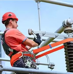 Adjustable Tree Climbing Safety Belt Harness