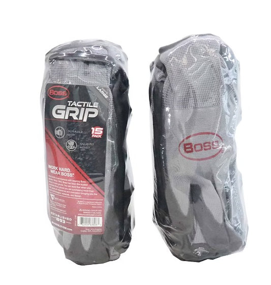 Polyurethane Hardware Gloves, 15 pk