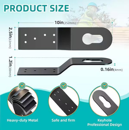 5-Pieces Permanent Roof Safety Anchor