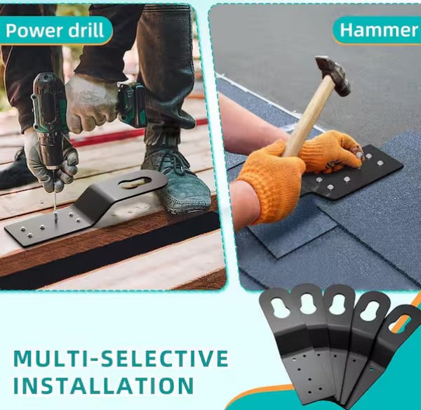 5-Pieces Permanent Roof Safety Anchor