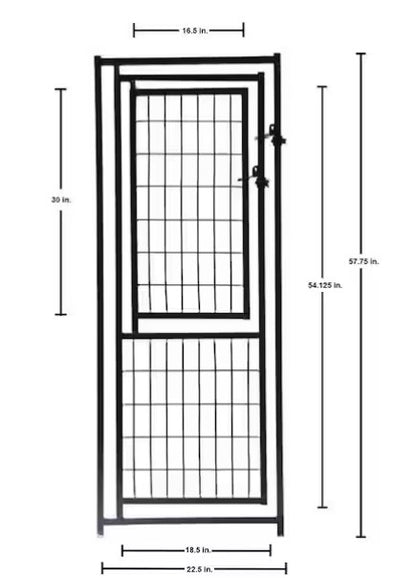 Welded Wire Dog Fence Kennel Kit