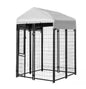 4 ft. x 4 ft. x 6 ft. Welded Wire Dog Fence Kennel Kit