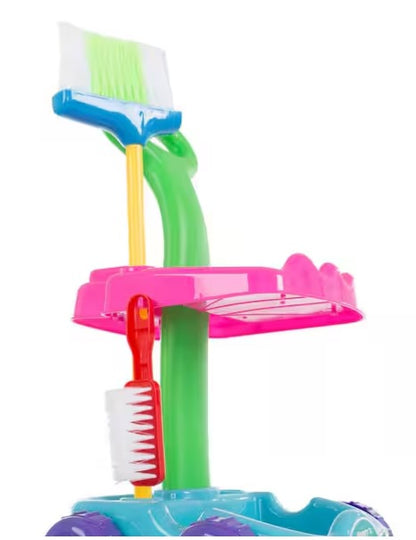 Cleaning Set and Caddy on Wheels