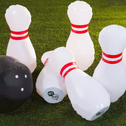 Kids Giant Inflatable Bowling Set