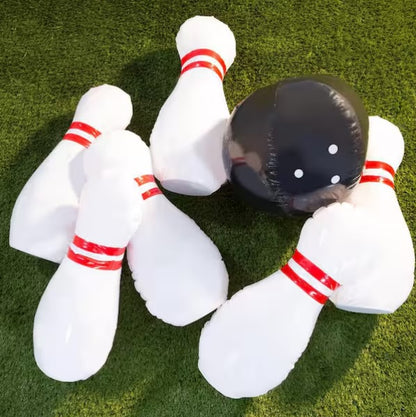 Kids Giant Inflatable Bowling Set