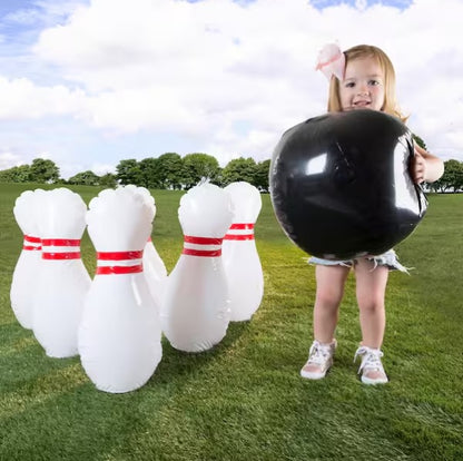 Kids Giant Inflatable Bowling Set