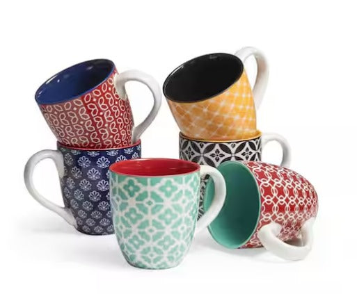 Ceramic Tea Cups with Handle