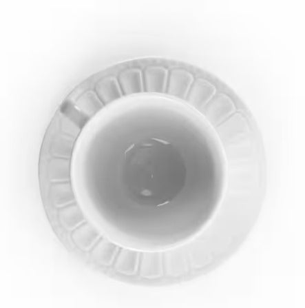 White Porcelain Mug (Set of 6)